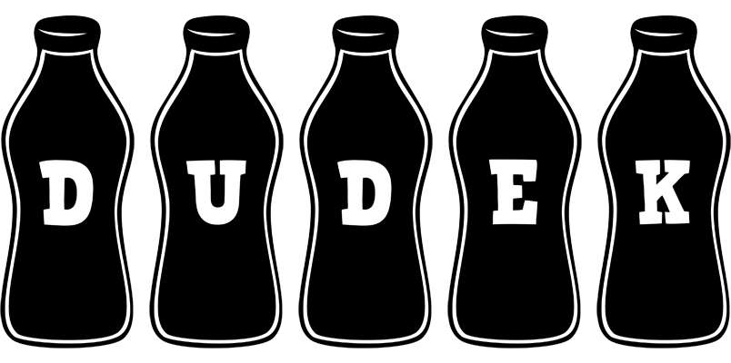 Dudek bottle logo