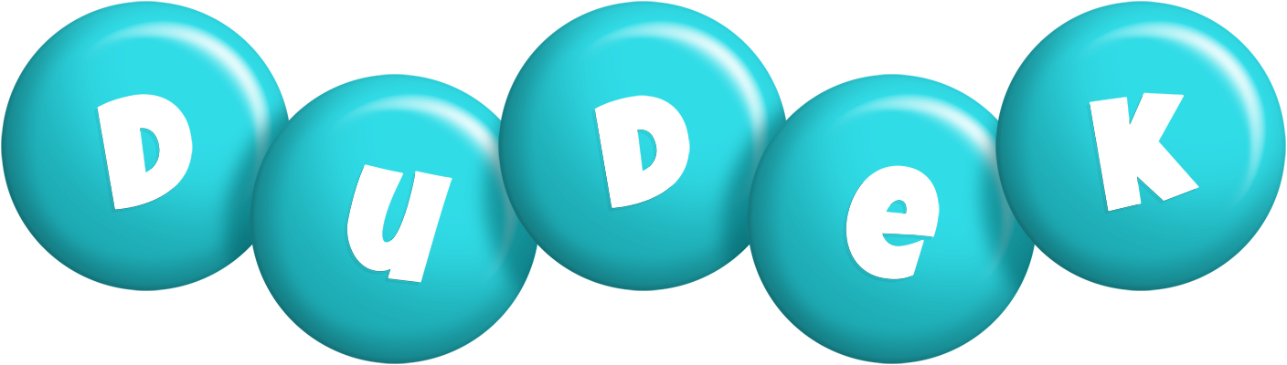 Dudek candy-azur logo