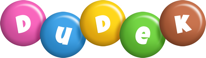 Dudek candy logo