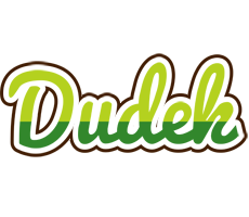 Dudek golfing logo