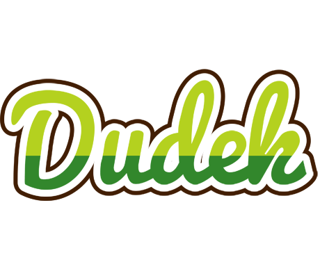 Dudek golfing logo
