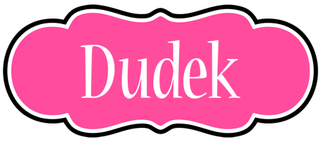 Dudek invitation logo