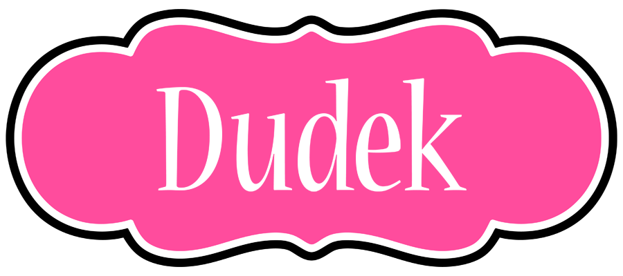 Dudek invitation logo