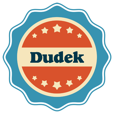 Dudek labels logo