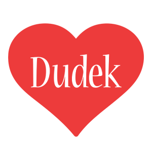 Dudek love logo