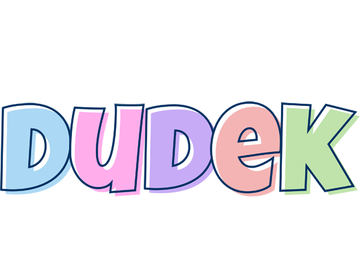 Dudek pastel logo