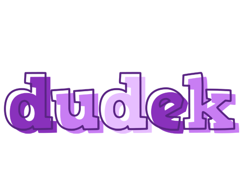 Dudek sensual logo