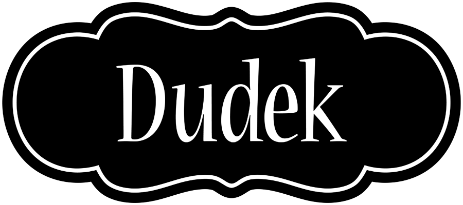 Dudek welcome logo