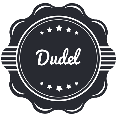 Dudel badge logo