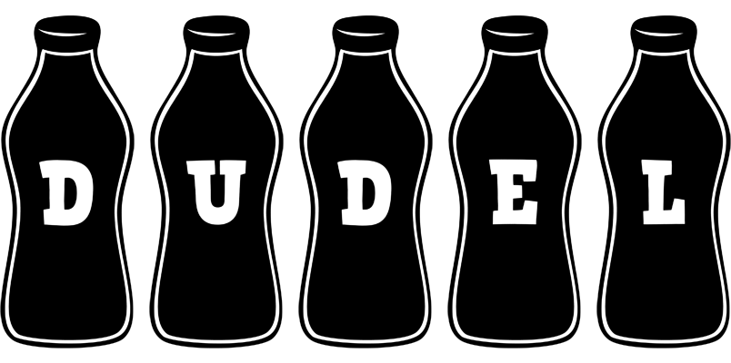 Dudel bottle logo