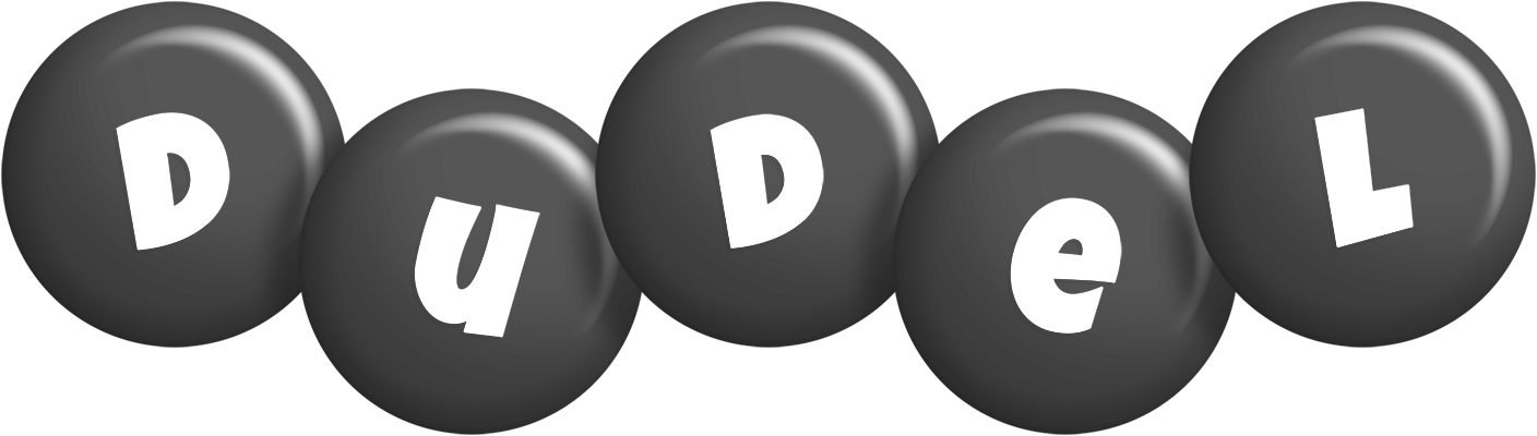 Dudel candy-black logo