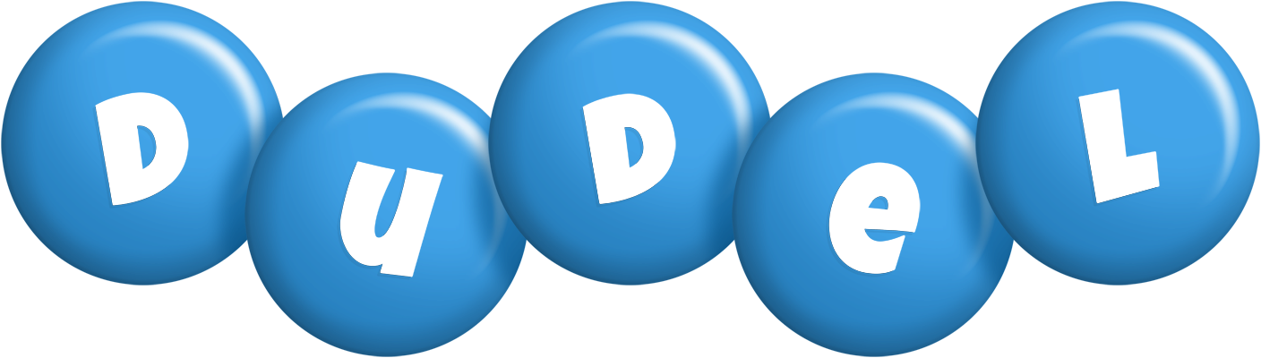 Dudel candy-blue logo