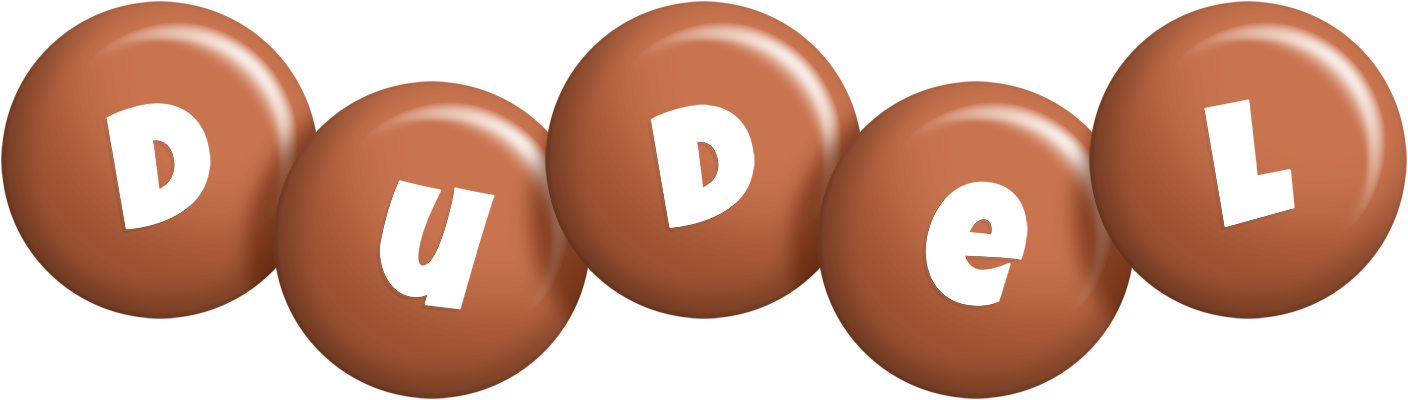 Dudel candy-brown logo