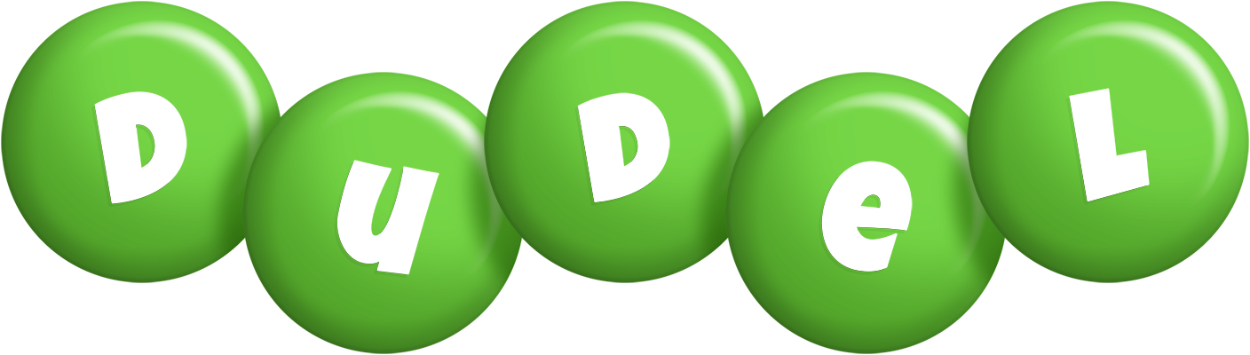 Dudel candy-green logo