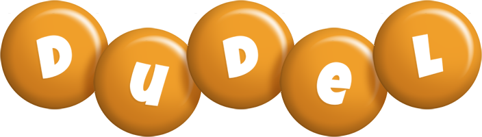 Dudel candy-orange logo