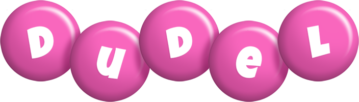 Dudel candy-pink logo