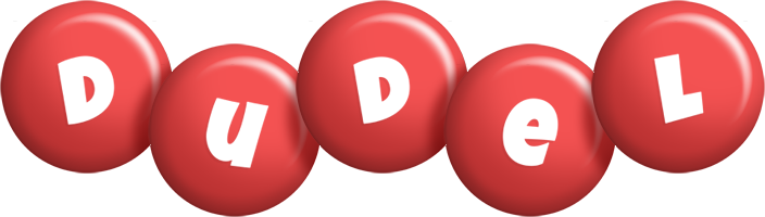 Dudel candy-red logo