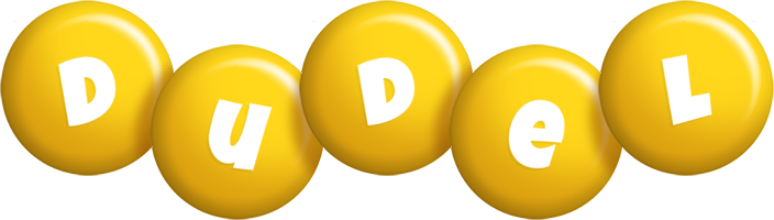 Dudel candy-yellow logo