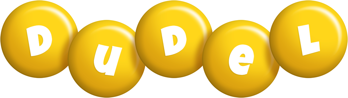 Dudel candy-yellow logo