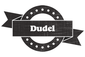 Dudel grunge logo