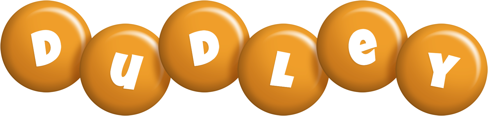 Dudley candy-orange logo