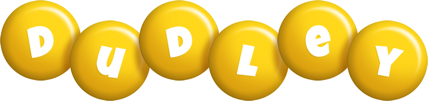 Dudley candy-yellow logo