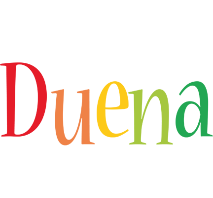 Duena birthday logo
