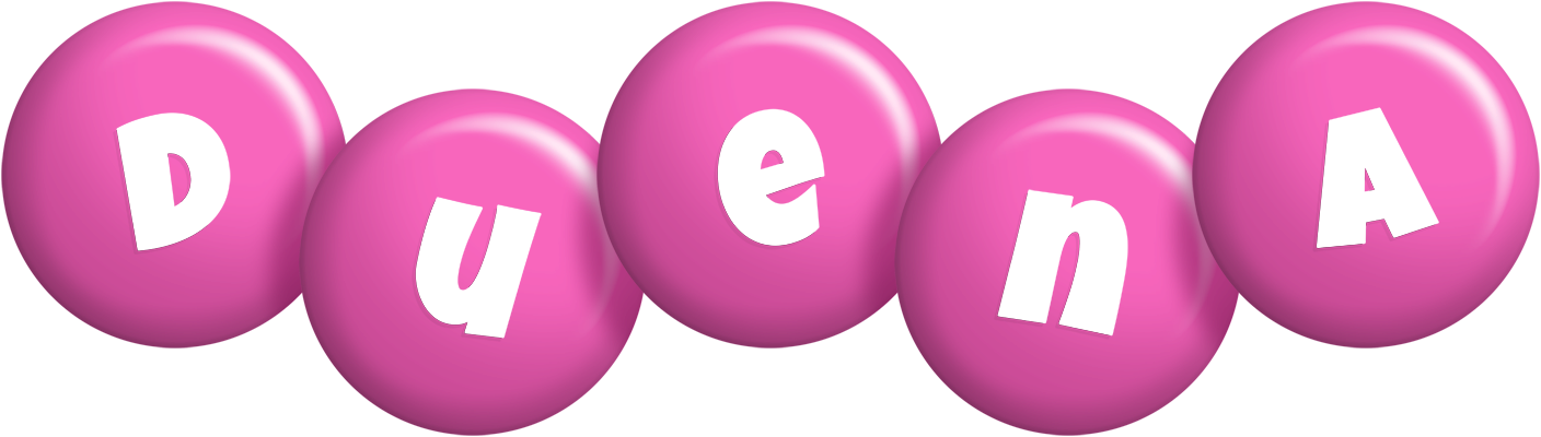 Duena candy-pink logo