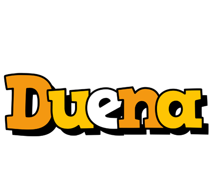 Duena cartoon logo