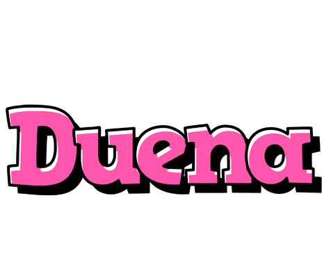 Duena girlish logo