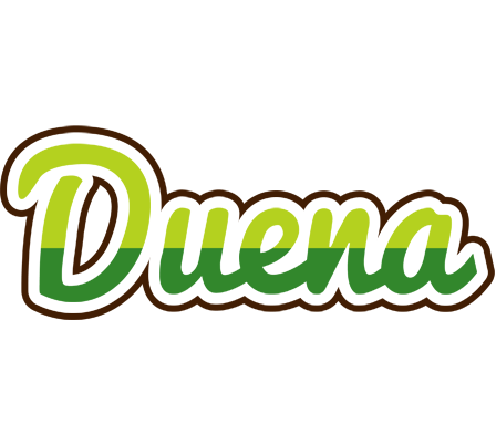 Duena golfing logo