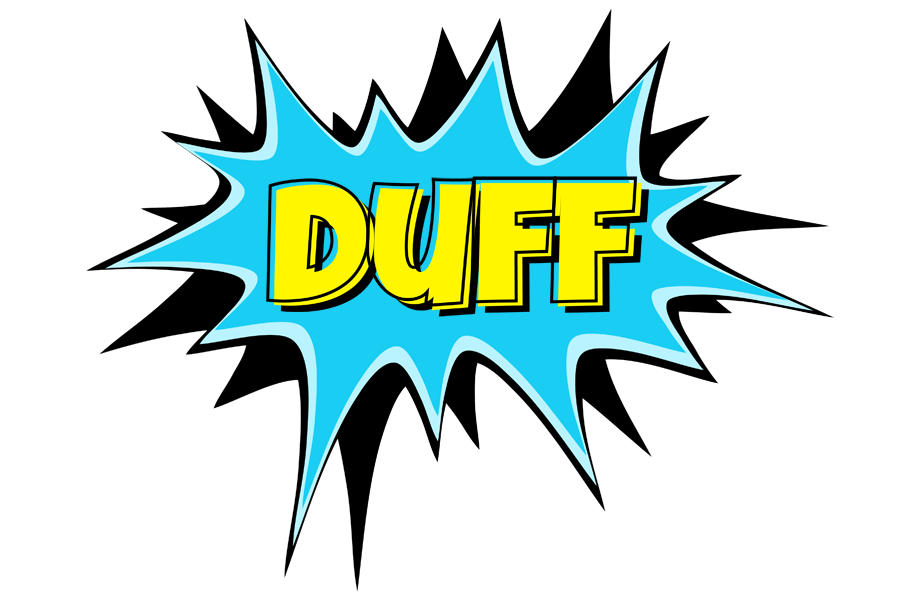 Duff amazing logo