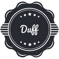 Duff badge logo