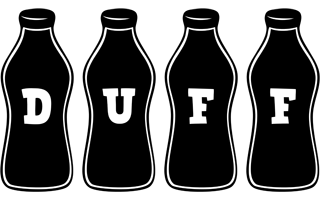 Duff bottle logo