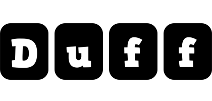 Duff box logo