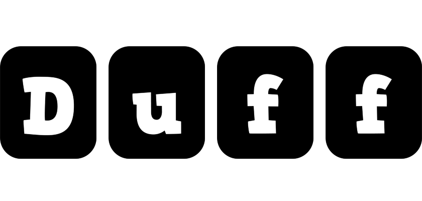 Duff box logo