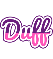 Duff cheerful logo