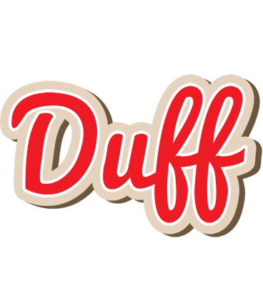 Duff chocolate logo
