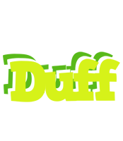 Duff citrus logo