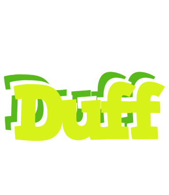 Duff citrus logo