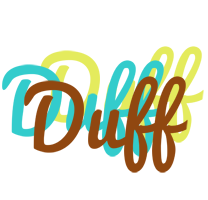 Duff cupcake logo