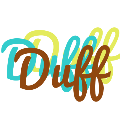 Duff cupcake logo