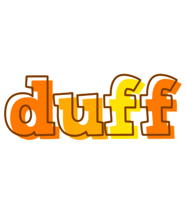Duff desert logo