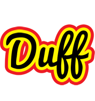 Duff flaming logo