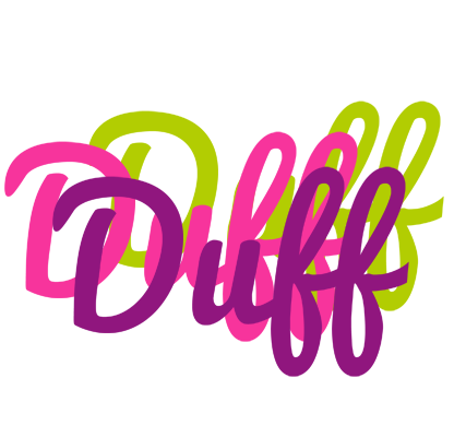 Duff flowers logo