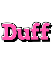 Duff girlish logo