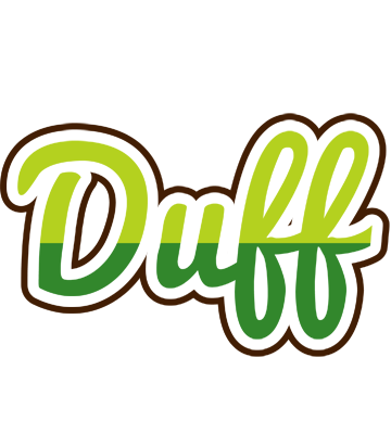 Duff golfing logo