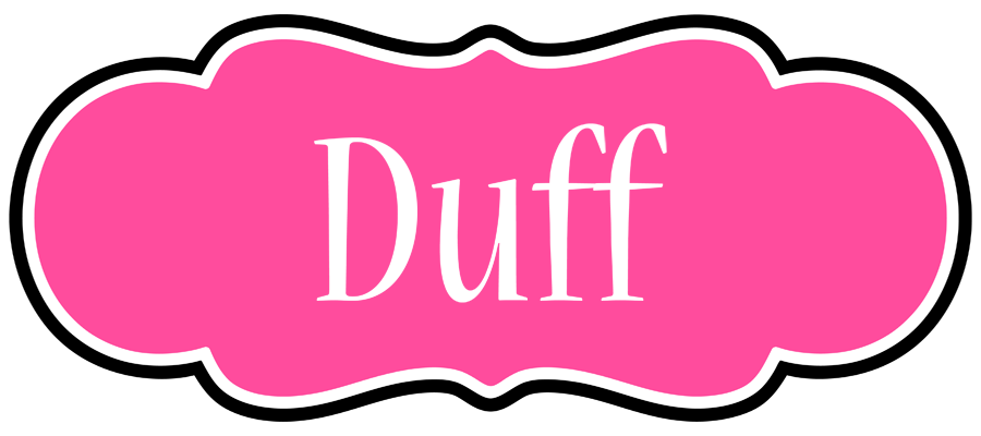 Duff invitation logo