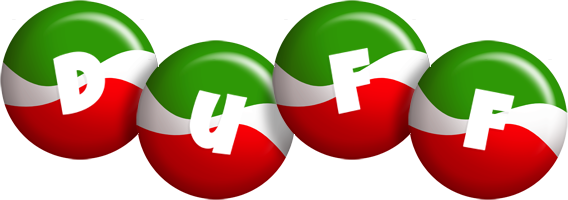 Duff italy logo