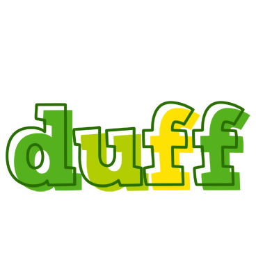 Duff juice logo